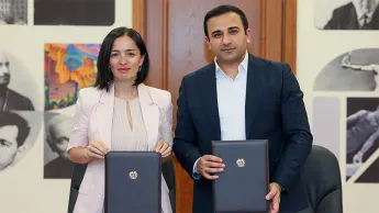 Un protocole de coopération a été signé entre le ministère de l'Éducation, de la Science, de la Culture et des Sports et le Centre des initiatives jeunesse de Gyumri.