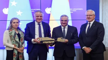 L'Union européenne renforce les capacités de déminage humanitaire de l'Arménie.