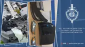The community police of Davtashen have uncovered a car theft: the stolen goods worth one million drams have been found.