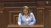 Արուսյակ Ջուլհակյանը ներկայացրեց ԱԺ նախագահի տեղակալի թեկնածու Վահագն Ալեքսանյանի կենսագրությունը