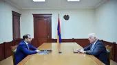 Նախագահ Վահագն Խաչատուրյանն այցելել է Պետական եկամուտների կոմիտե