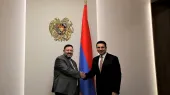The Secretary of the Security Council of Armenia, Alen Simonian, has received the Chargé d'Affaires of the United States in Armenia, David Allen.