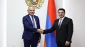 С Василисом Марагосом были обсуждены вопросы, касающиеся повестки отношений Армения-Европейский Союз.