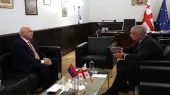 Посол Ашот Симбатян встретился с первым заместителем председателя парламента Грузии.