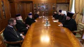 Garegin II a reçu la délégation du Patriarcat de Moscou. Il a été question des pressions exercées sur l'Église.