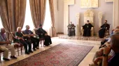 Вселенский Патриарх Армянской Апостольской Церкви принял ассирийских православных паломников, прибывших из США.