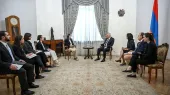 Քննարկուած է ջրամբարաշինութեան եւ ջրային ռեսուրսներու զարգացման եւ այլ ոլորտներու ընթացիկ համագործակցութիւնը