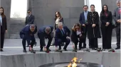 Делегация из Аргентины посетила Мемориал геноцида армян.