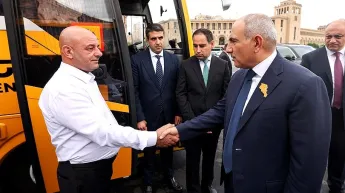 The school bus service is being launched in the regions.