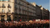Около 70,000 человек присоединились к акции протеста, проводимой в Мадриде из-за жилищного кризиса.
