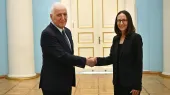 Посол Канады в Армении вручил свои верительные грамоты президенту Вагану Хачатуряну.