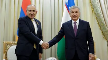 Nikol Pashinyan and Shavkat Mirziyoyev exchanged thoughts on regional processes.