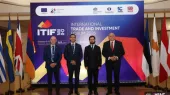 Վահան Կոստանեանն մասնակցած է Երեւան հոս անցկացուող Միջազգային առեւտրի եւ ներդրումներու համաժողովին։